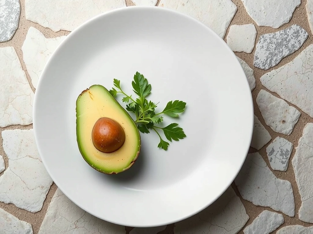 Minimalistisches Rezept-Design